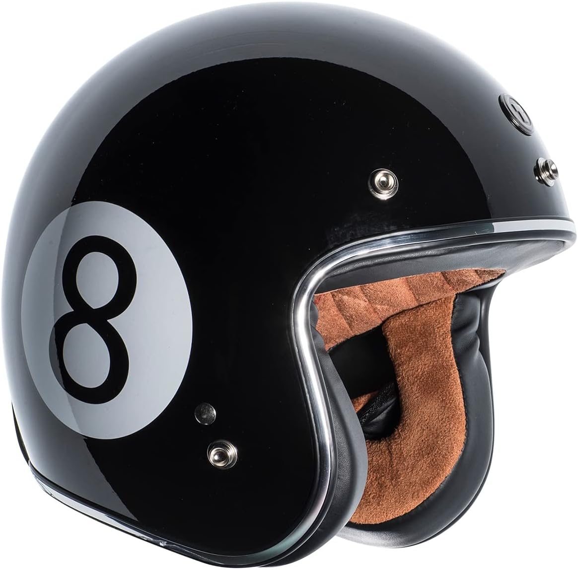 TORC (T50 Route 66) 3/4 Helmet with Baller Graphic (Black, X-Small)