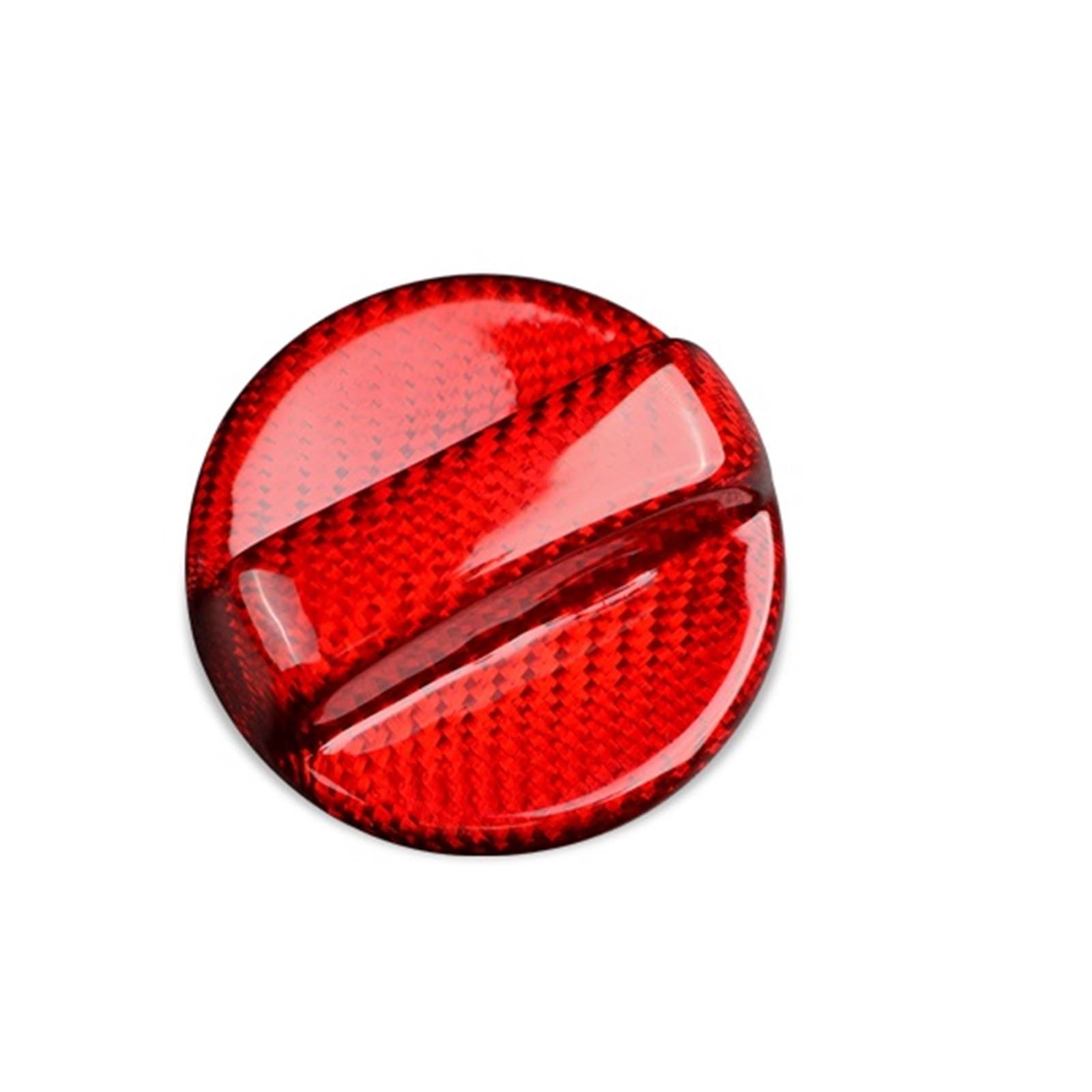 Car Trim Interior for Subaru for BRZ 2013-2020 Hard Carbon Fiber Accessories Interior Trim Car Central Control Decoration Cover Sticker Interior Mouldings(A Fuel Tank Cap)