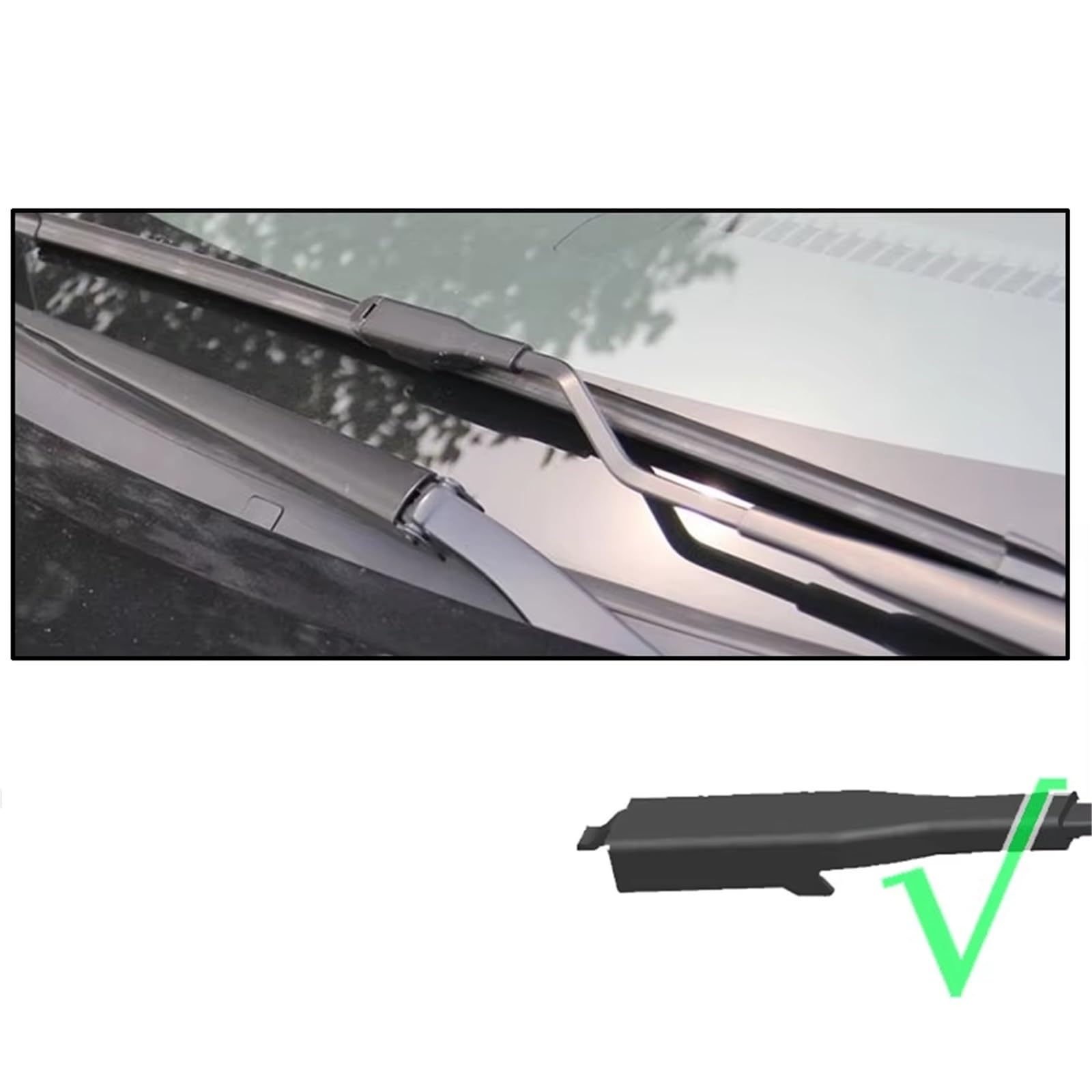 tergicristalli per Auto Compatibile con per X1 E84 2009 2010 2011 2012 2013 2014 2015 24"+19"+12" Set di Spazzole Tergicristallo Anteriori E Posteriori per Parabrezza