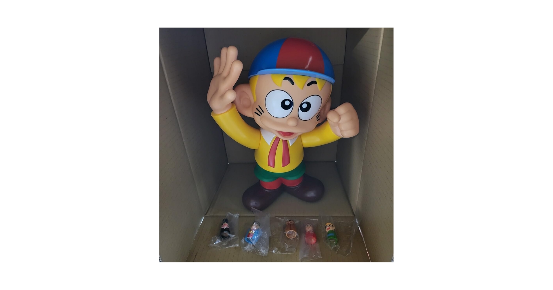 Amazon | 怪物くん ソフビ ビリケン商会 藤子不二雄 指人形つき