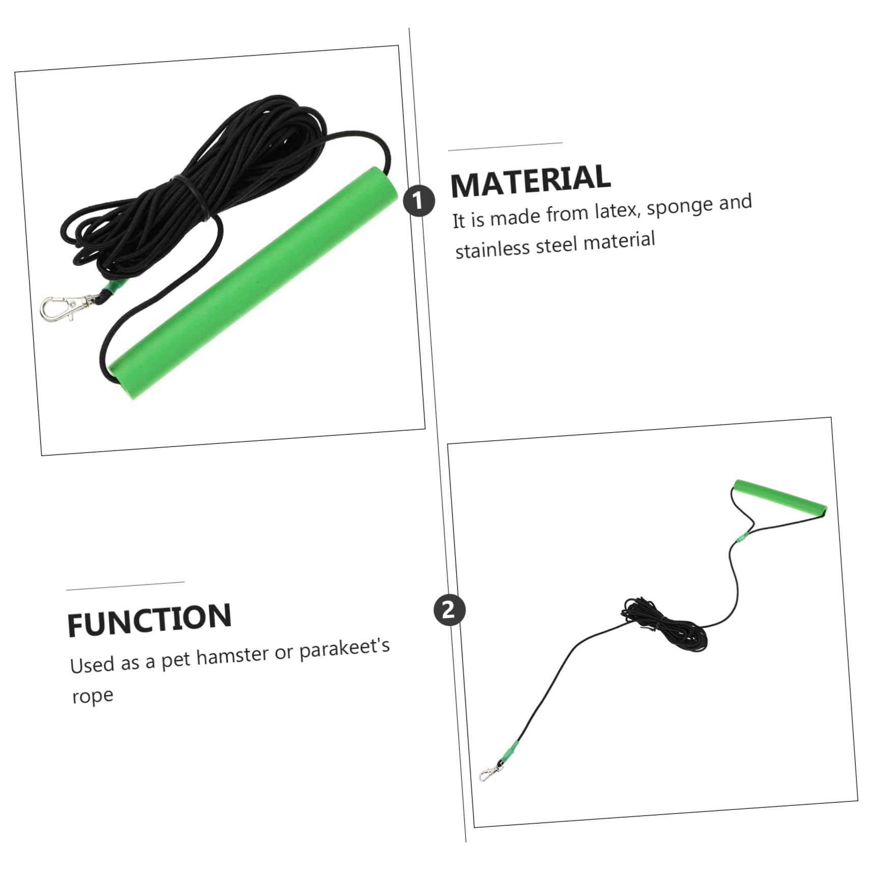 Hohopeti 2piezas Arnés De para Pájaros Cuerda De Entrenamiento De para Aves para Paseos Periquitos Cacatúas y Hámsters