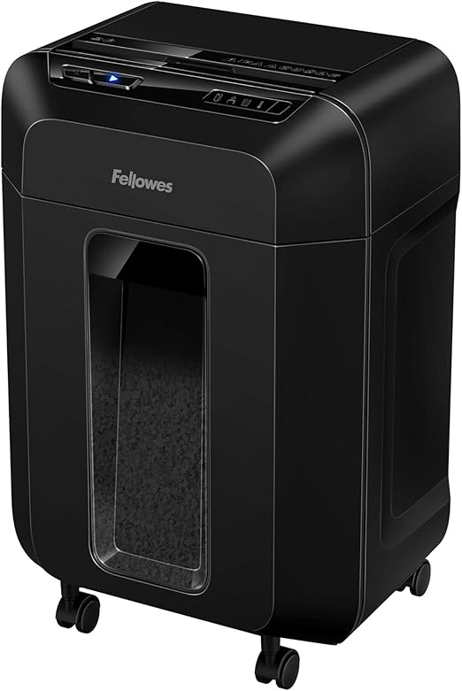 Fellowes Paper Shredder for Home Office Use 90 Sheet Auto Feed, 9