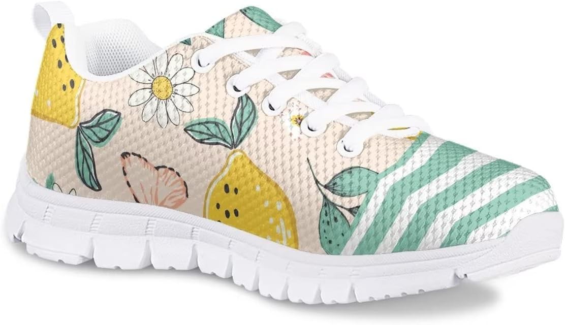 Hawapod Little Girls Sneakers Tennis Shoes for Kids Girls Boys Flat Running Shoe