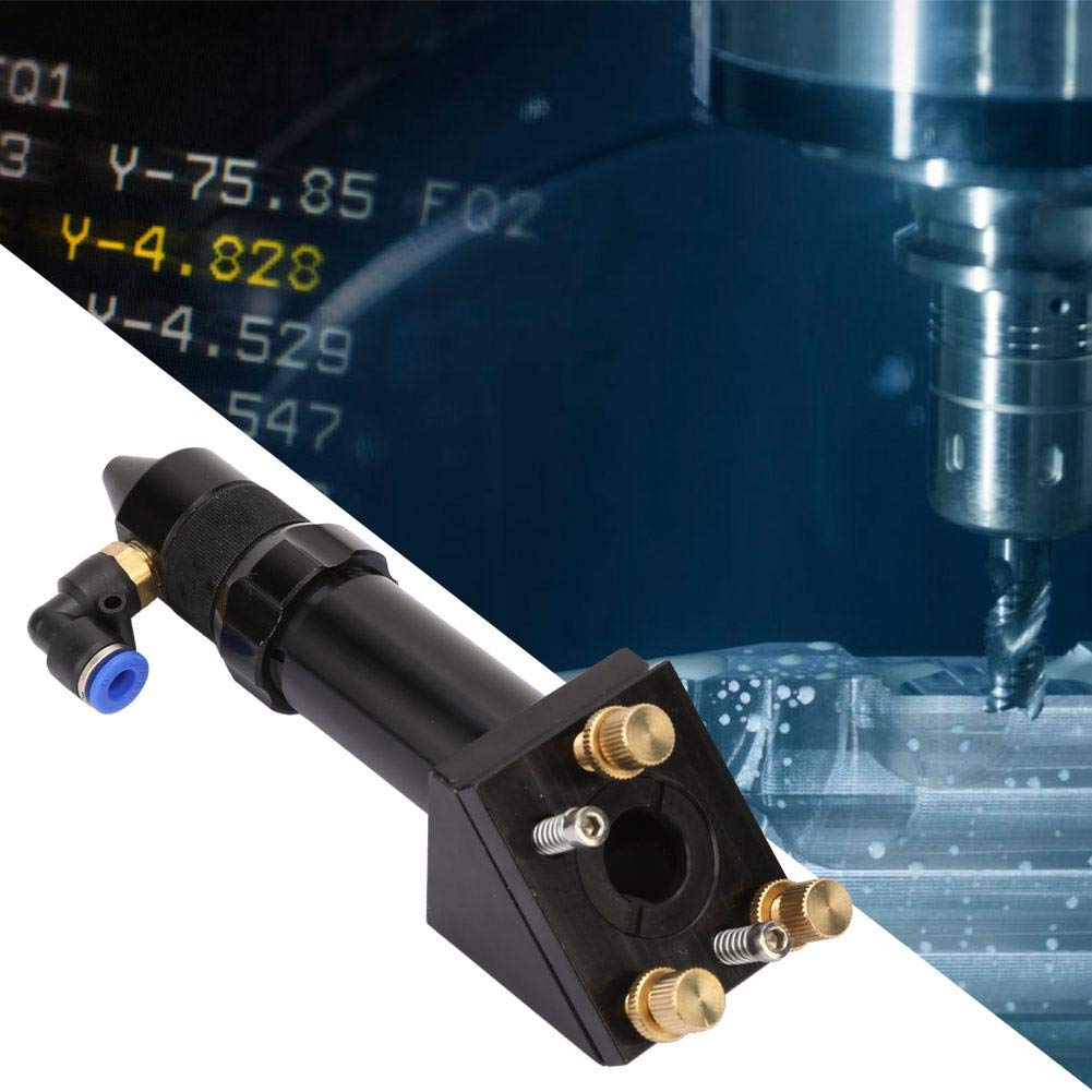 Dioche Testa Laser CO2 Lente di Messa a Fuoco della Testa del Laser CO2 D20mm FL50.8/101.6mm per Incisore Parti di Macchine da Taglio(Testa Laser Singola)