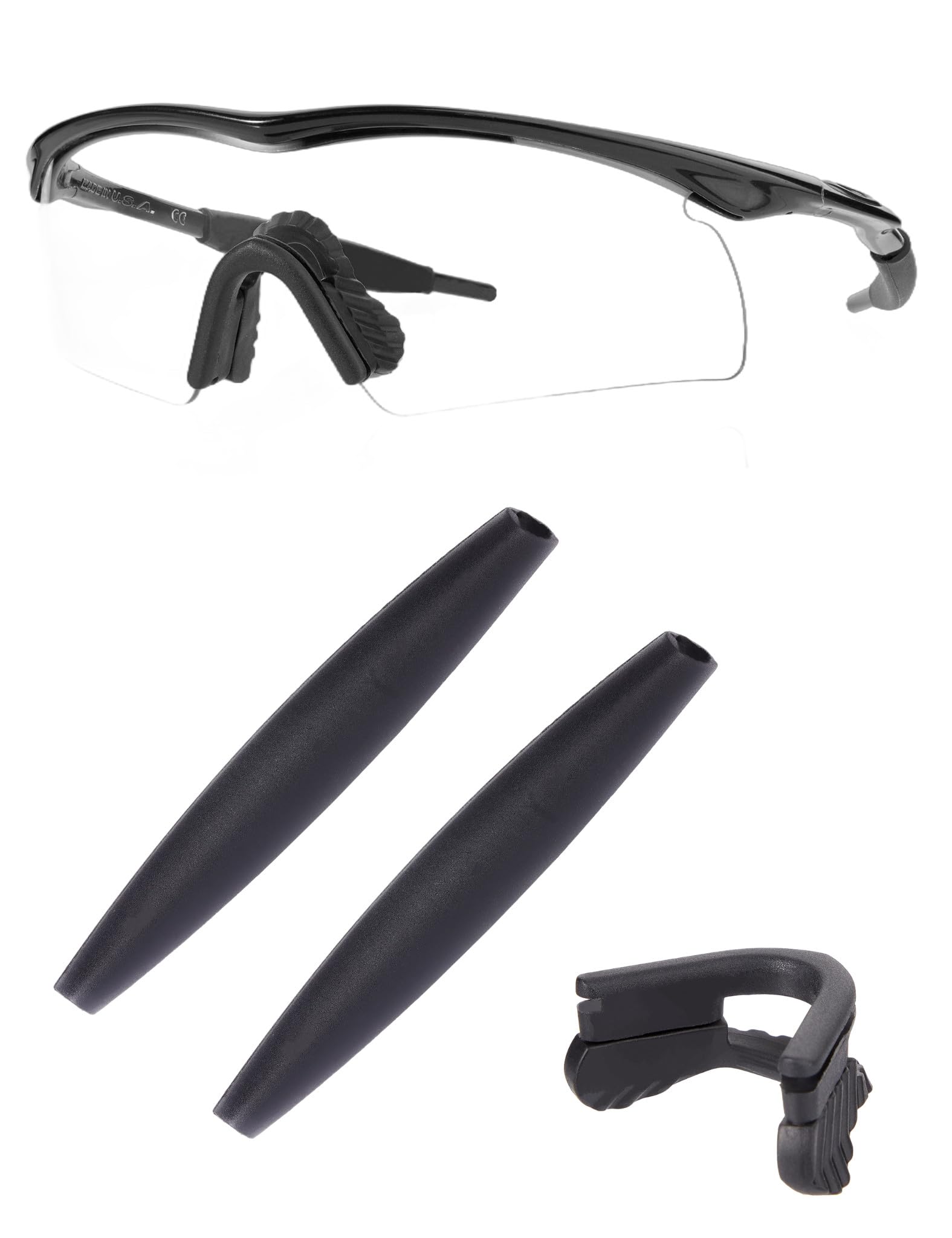 Replacement Earsocks & Nosepieces Rubber Kits for Oakley M Frame Heater/M Frame Sweep/M Frame Strike/M Frame Hybrid Sunglass