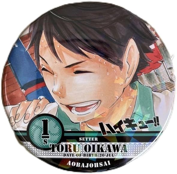 ハイキュー!! 及川徹 ラーメン 缶バッジ ✖️2 ハイキュー!! 及川徹 ラーメン 缶バッジ ✖️2 Amazon.co.jp
