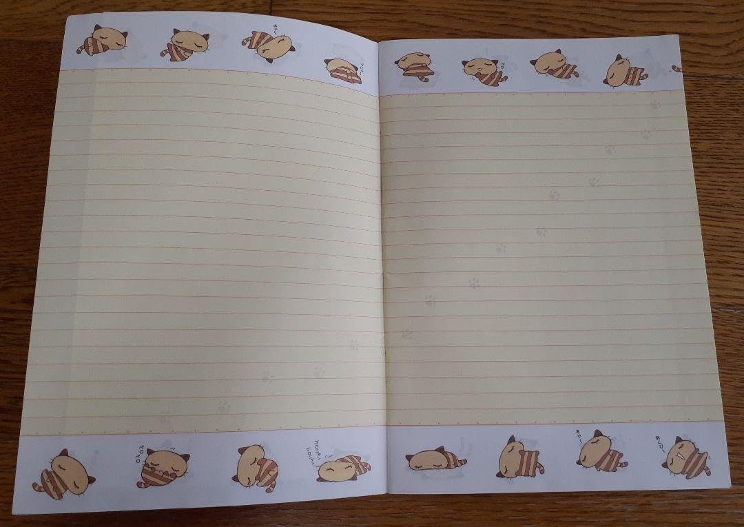 Amazon.co.jp: ねむっこにゃーご ノート 平成レトロ : 文房具