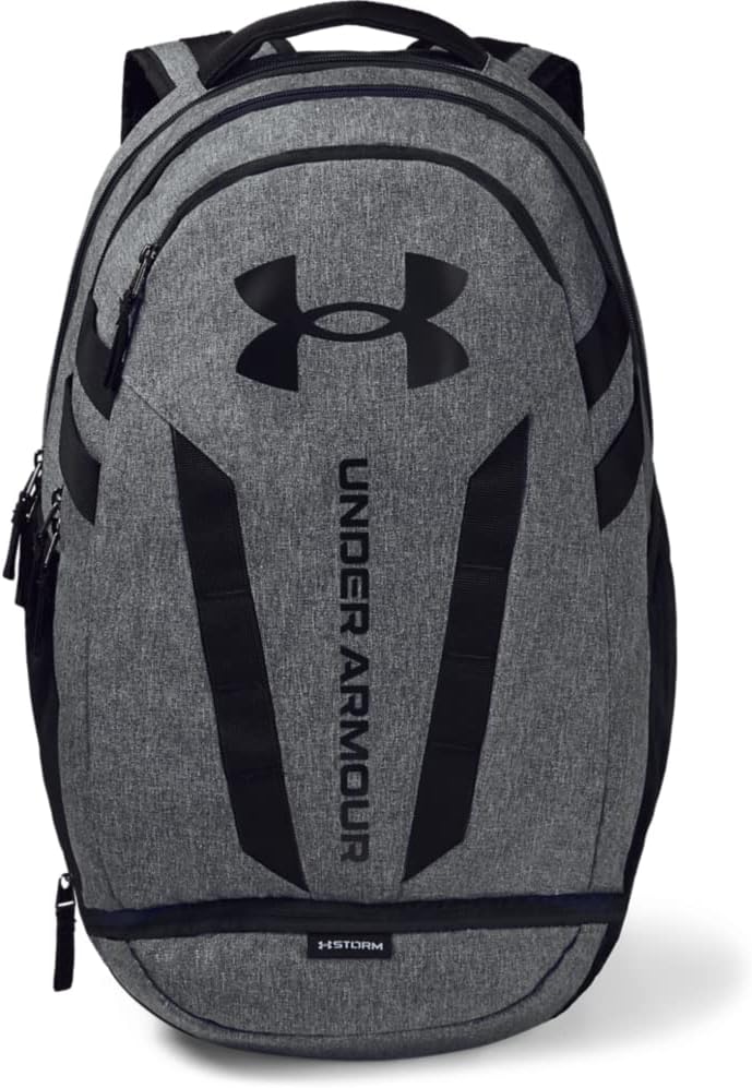 Under Armour Unisex-Adult Hustle 5.0 Backpack , Black (002)/Black , One Size Fits All
