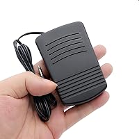 Vista 3 de Mini pedal de pie para máquina de coser de 4.9 ft, interruptor de pie para máquina de coser momentánea para el hogar, controlador de pedal operado