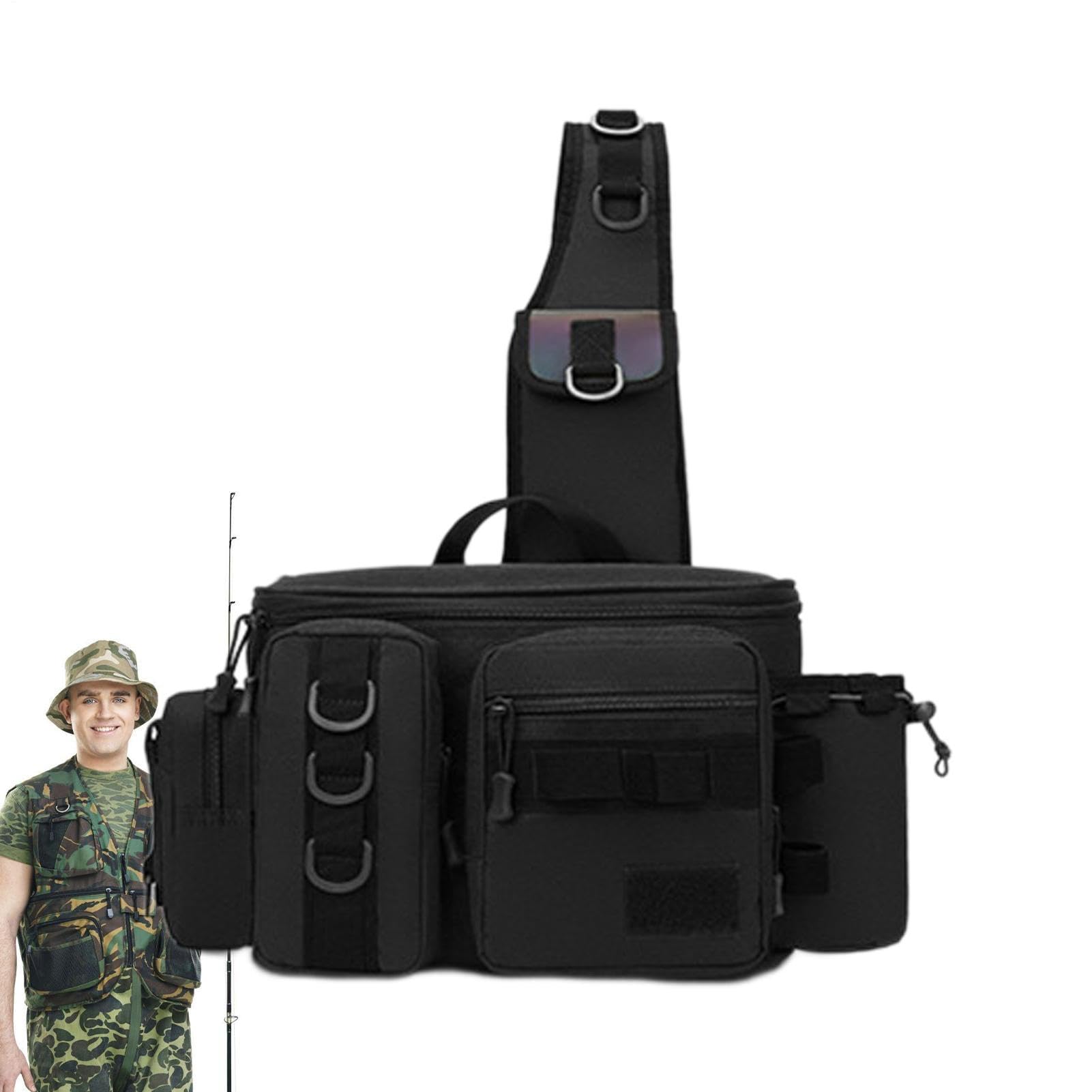 Torba na sprzęt wędkarski, Sling Bag Przynęty Gear Tackle Storage