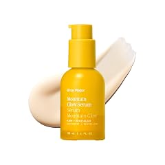 Ursa Major Mountain Glow Natural Face Serum Vegan Daily Facial Moisturizer Combat Wrinkles Sagging Skin Boost Radiance and