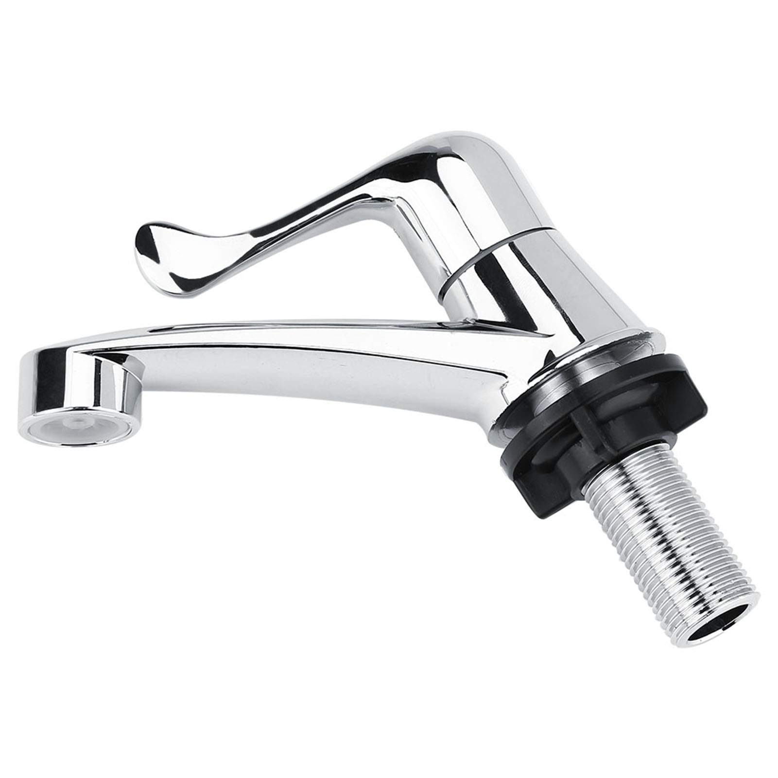 ABS Plastic Sink Water Tap Single Cold Type Faucet Inlet Thread Size G1 2 20mm for The Use — view 8