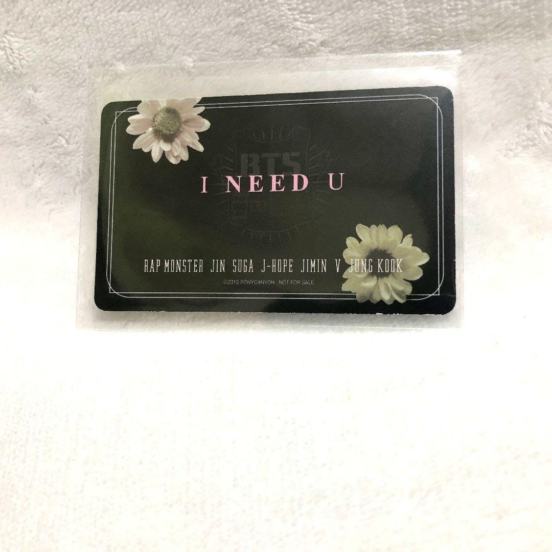 防弾少年団 BTS I Need U リリイベ 手渡しトレカ 防弾少年団ブイI NEED U 握手会手渡しトレカ