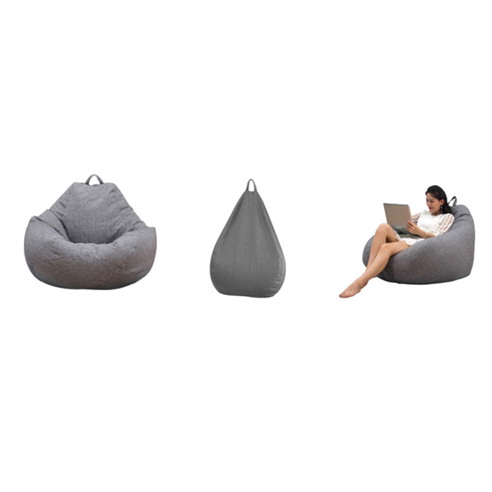 Amazon.co.jp: [lsjdln] ビーズクッション 座布団 ソファー 60*70 豆袋
