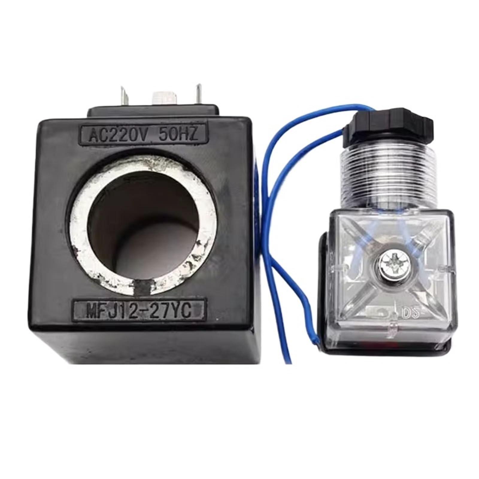 TBZOQAID Hydraulic solenoid valve coil control MFJ12-27YC/MFJ10-27YC diameter 22mm height 45mm(220VAC)