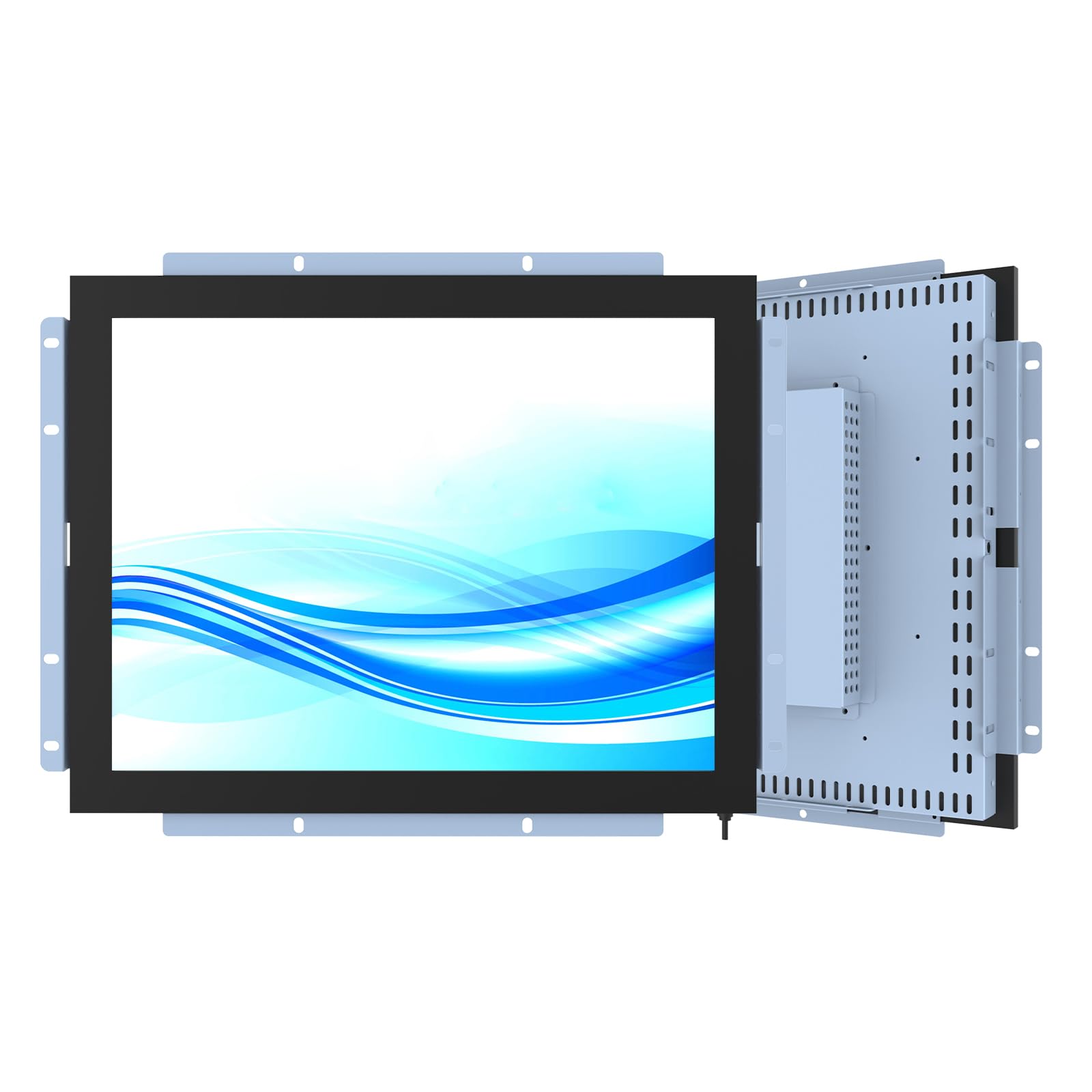 GreenTouch Écran tactile industriel 17" 10 points IR (infrarouge) à cadre ouvert - 1280 x 1024 - Boîtier en métal avec port HDMI, DVI, VGA intégré
