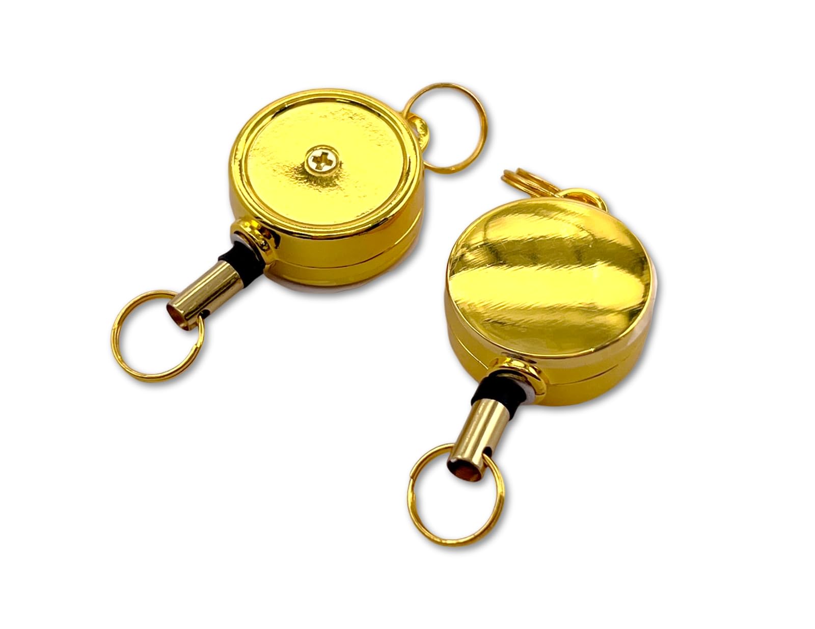 Amazon.co.jp: 2[RR01] 2個入 リールキーホルダー パーツ 小型 リール