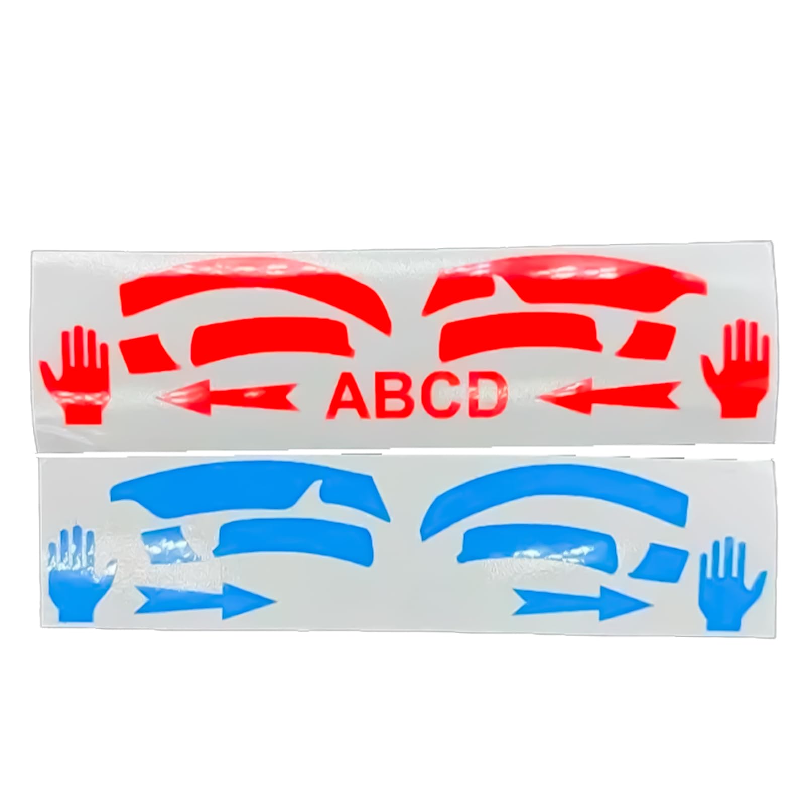 Glowing Stickers, Easy to Apply Colorful Reflective Decals for Air Photography Enthusiasts Decals for