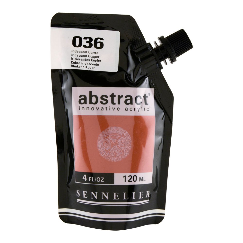 Sennelier : Abstract Acrylic Paint : 120ml : Iridescent Copper