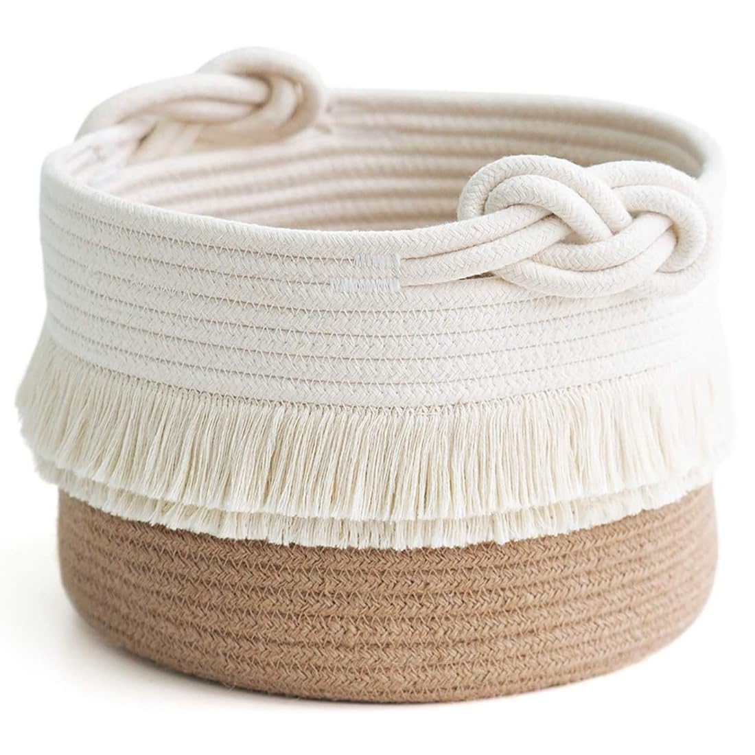 IJSDNVJNDX For Livingroom for Organizing Small Basket, 1pc Decorative Storage Basket Set in Cotton Rope Woven Material, Gift Basket