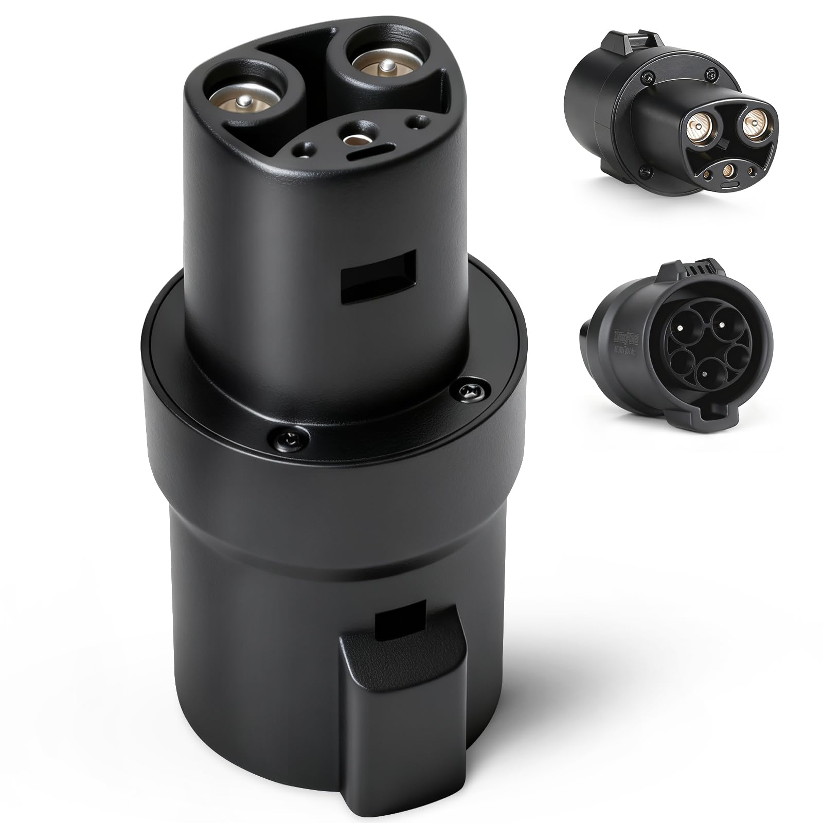 J1772 to Tesla Adapter, Max 80A 240V Charging Adapter for Model 3/Y/X/S/Cyber...