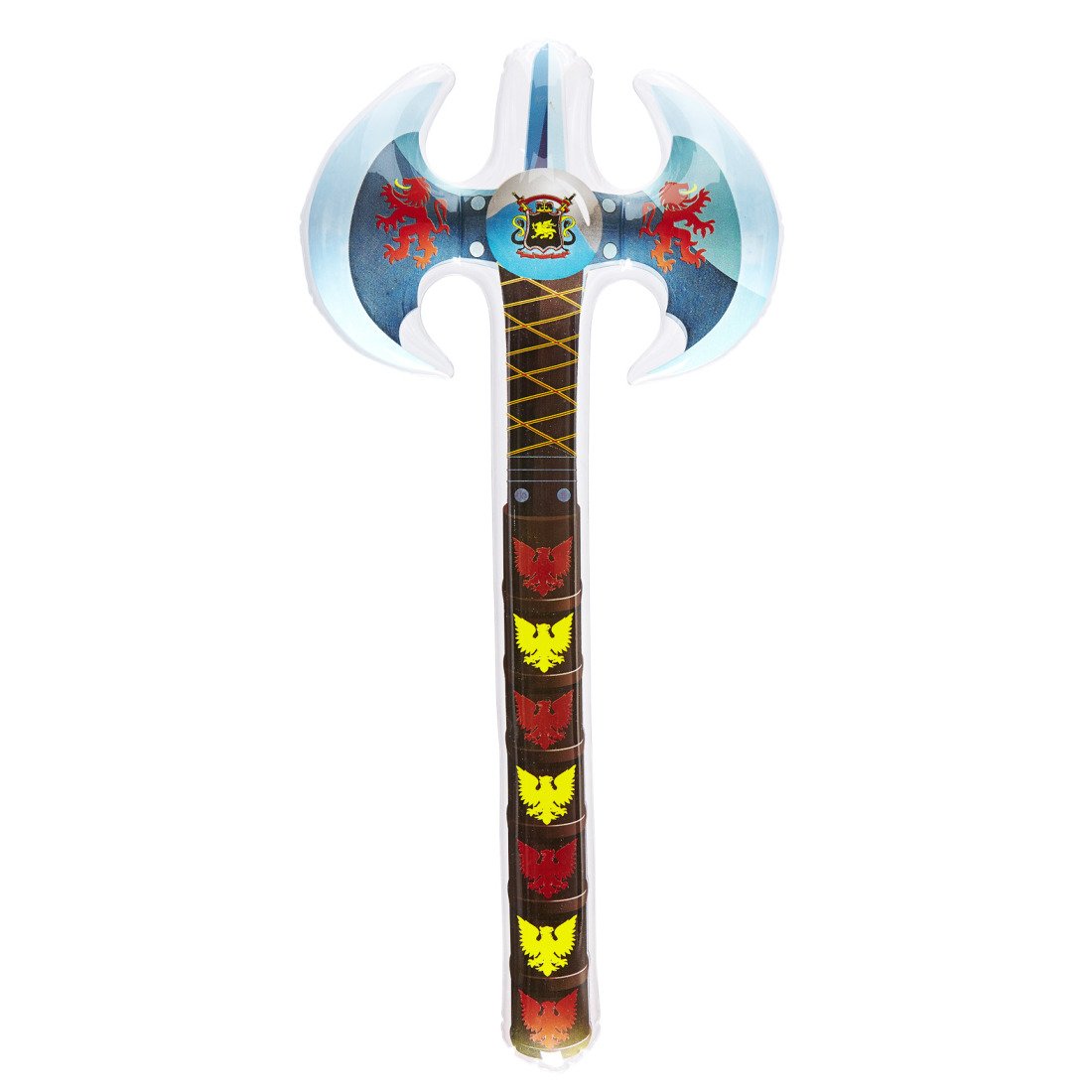 Hachette Double Hache Gonflable 70 cm Merlin à gonfler cognée Marteau de Guerre cognée à gonfler Hache de Viking