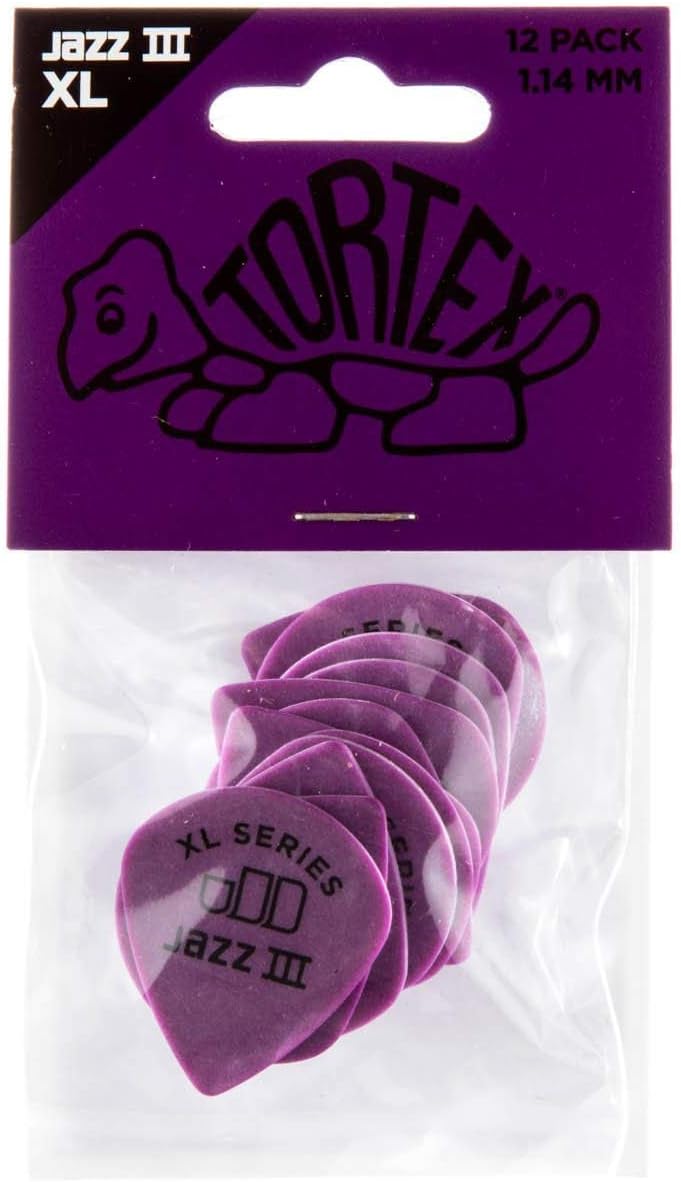 Pack 12 Plettri JIM DUNLOP Tortex - Materiale Delrin Per Grip E Suono Aggressivo - Foto 3