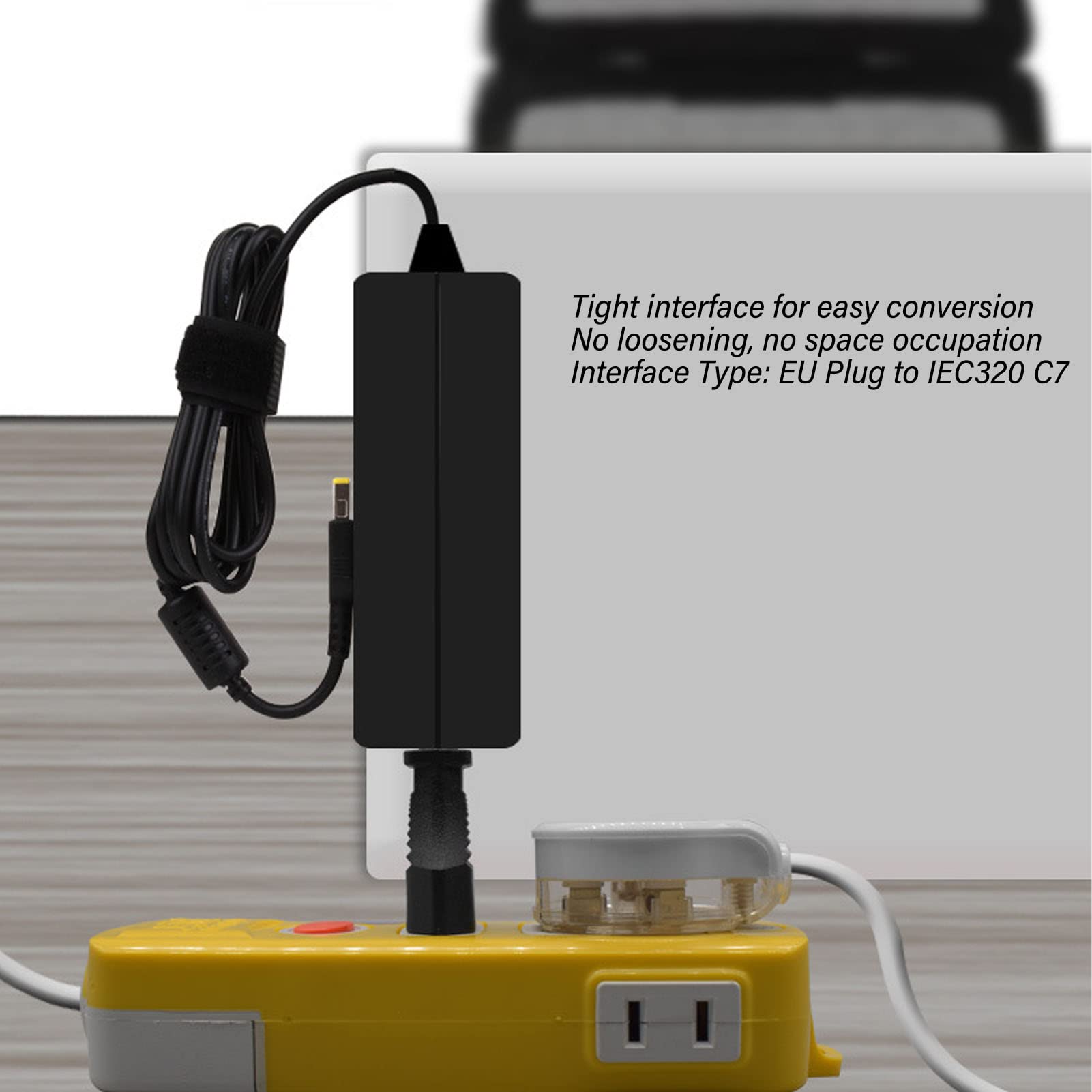 Adaptateur Secteur UE â IEC C7,Adaptateur Européen Mâle Vers