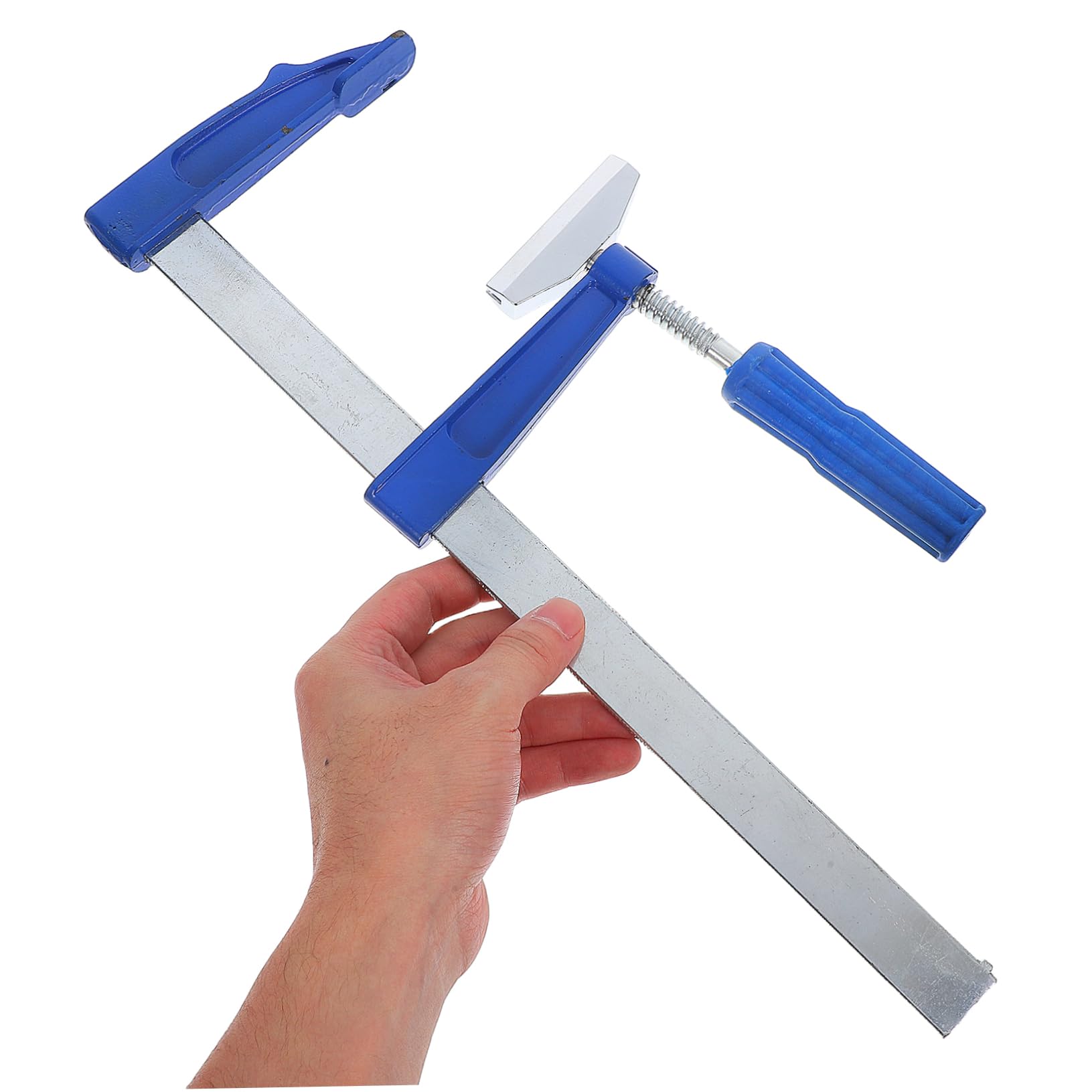 Set Utensile Pressa Tasti R200 per Chitarra Elettrica | Lavorazione Artigianale, Metallo e Legno, Blu, 1 Pezzo Soundhole in Legno e Chiave