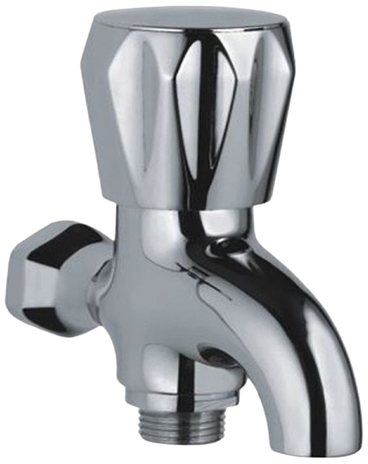JAQUAR Brass 2-in-1 Bib Cock (Chrome Finish) (B014DCH580) Amazon Price History, Amazon Price Tracker