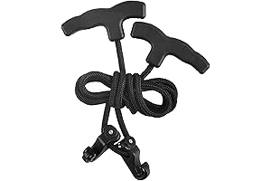 Crossbow String, Double Handle Booster Clip Rope Tool Archery Bow Hunting Accessories
