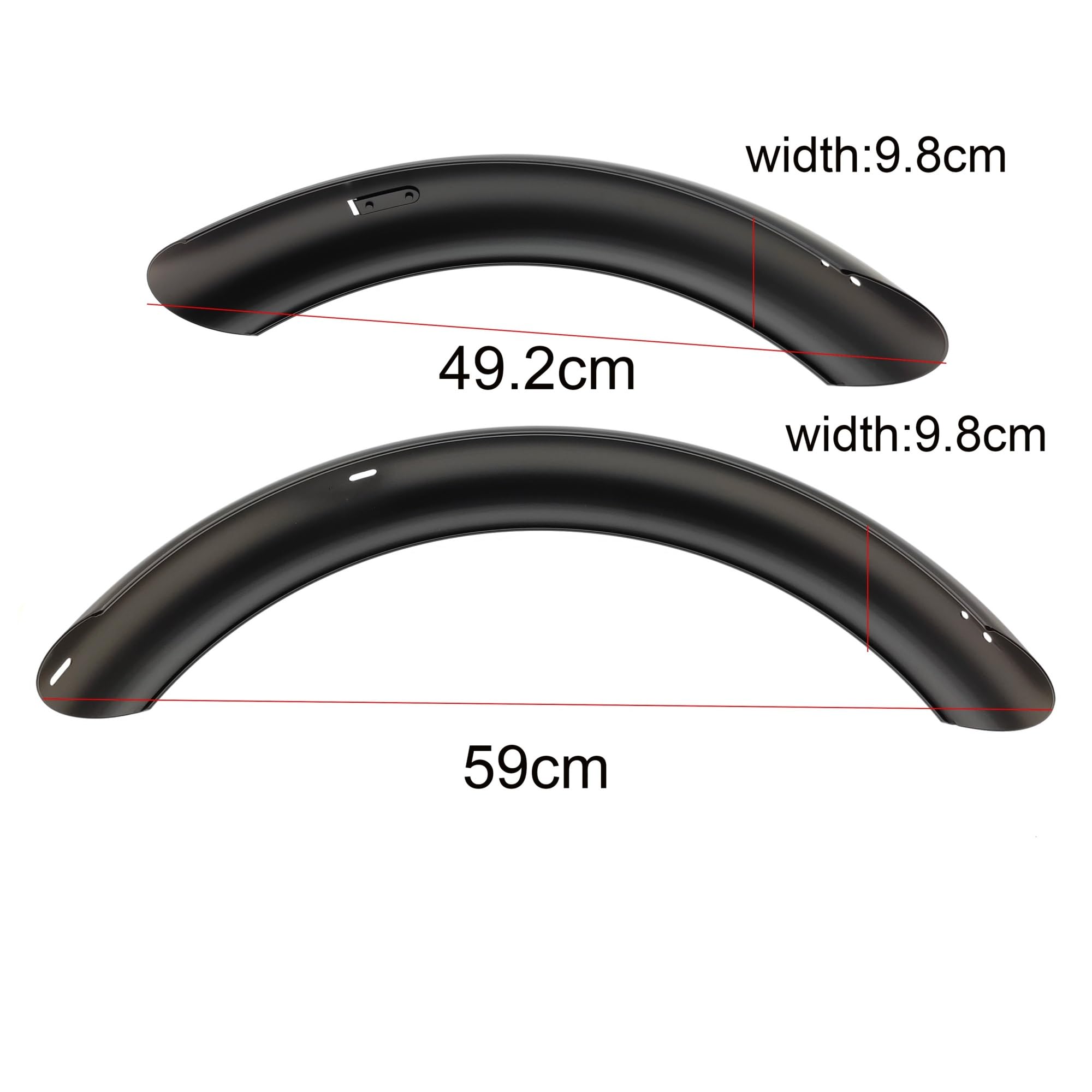 Błotnik Panel osłony przeciwbryzgowej 20 X 4,0 do składanego roweru elektrycznego Błotnik snowboardowy 20 cali E-Bike Fat Tire Wing Bike Aluminiowa osłona przeciwbłotna
