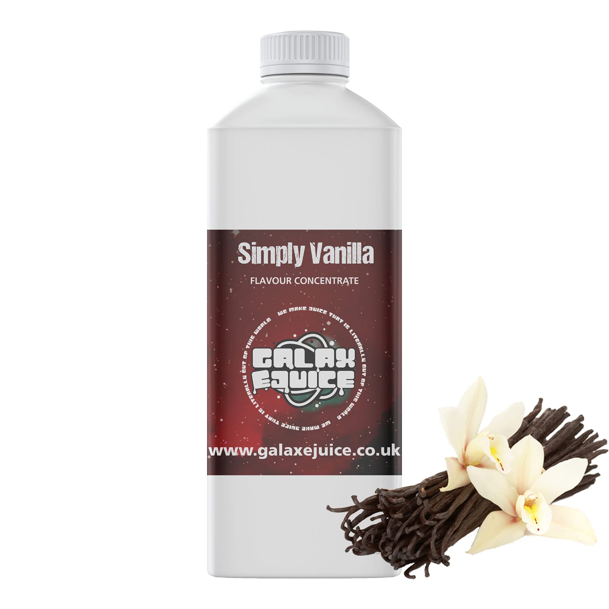 Simply Vanilla Flavouring - High Strength Food Flavoring - 230+ Flavours -10ml Bottle.