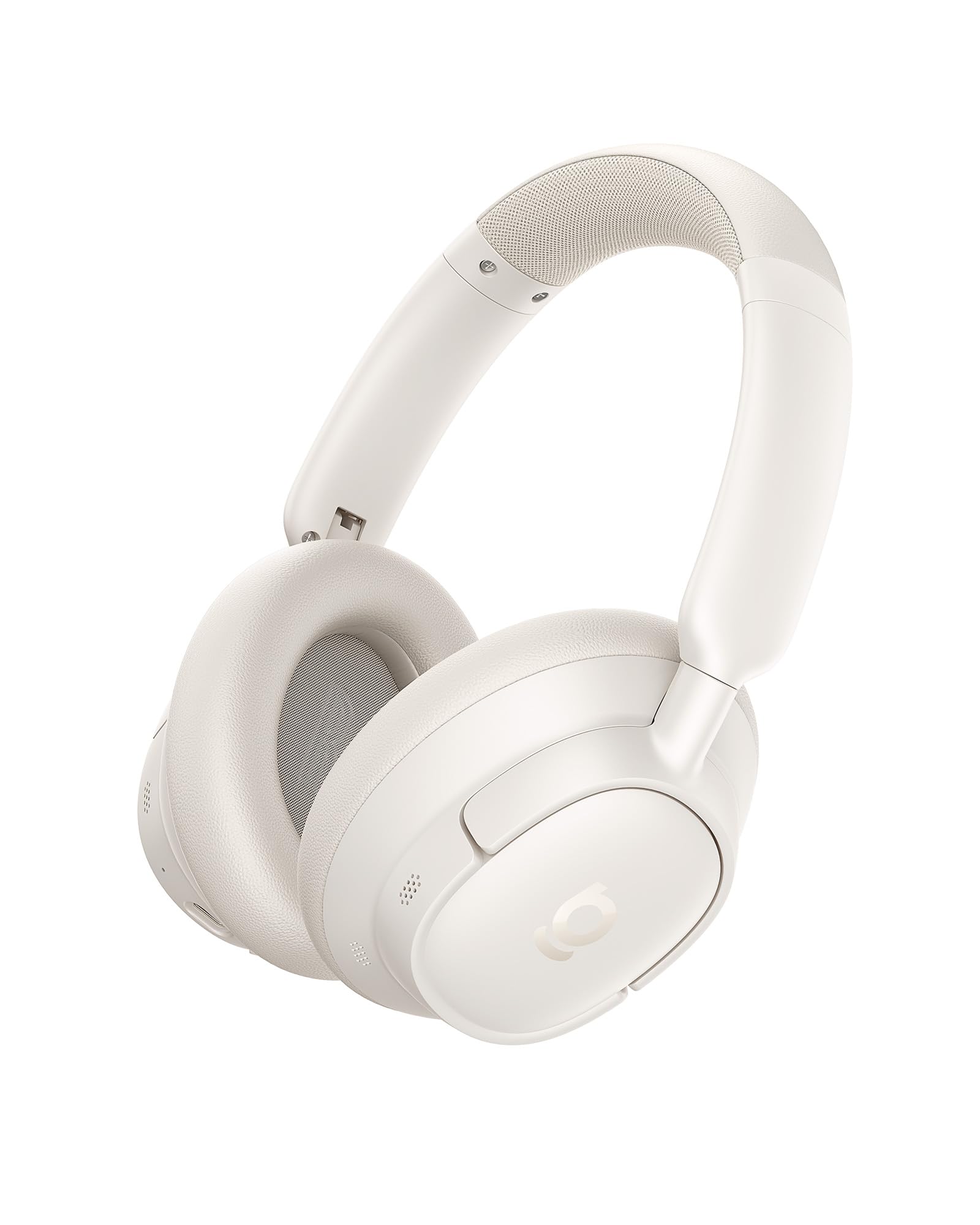 Baseus Inspire XH1 Over-Ear Headphones with Active Noise Cancelling -48 dB, Sound by Bose, Cloud Comfort, Dolby Audio & Hi-Res, 100 Hours Playtime, Bluetooth 6.1, 5 Microphones, Starlight Off-White-image-24