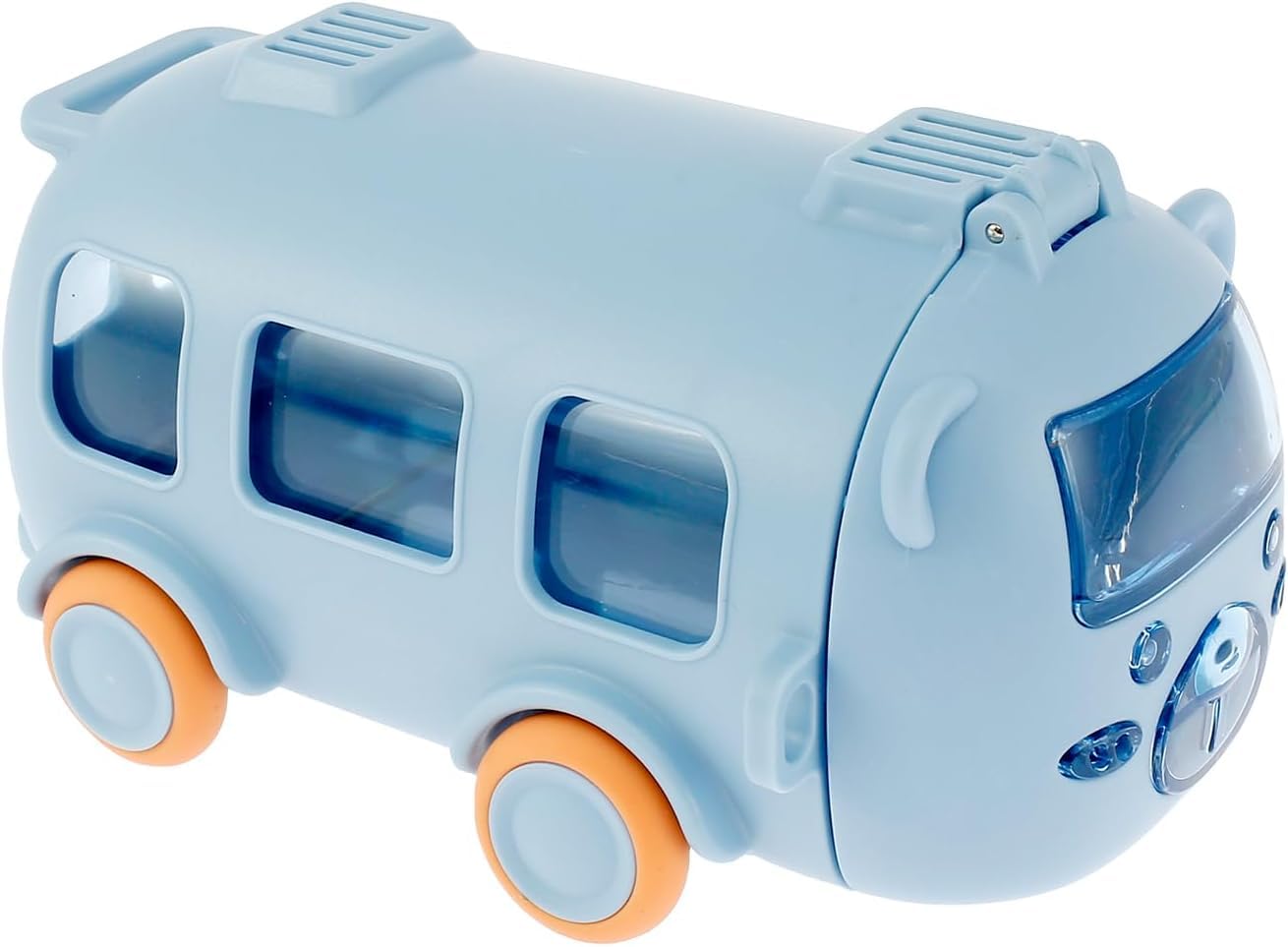 Drofail Bus Shape Car Water Bottle with Straw Lid, 500 Ml Portable Kid Water Cup with Shoulder Strap, Leak-Proof, Flip Lid Cute Drinking Water Bottles for Kids (Blue) (B0D5RFLKT8) Amazon Price History, Amazon Price Tracker