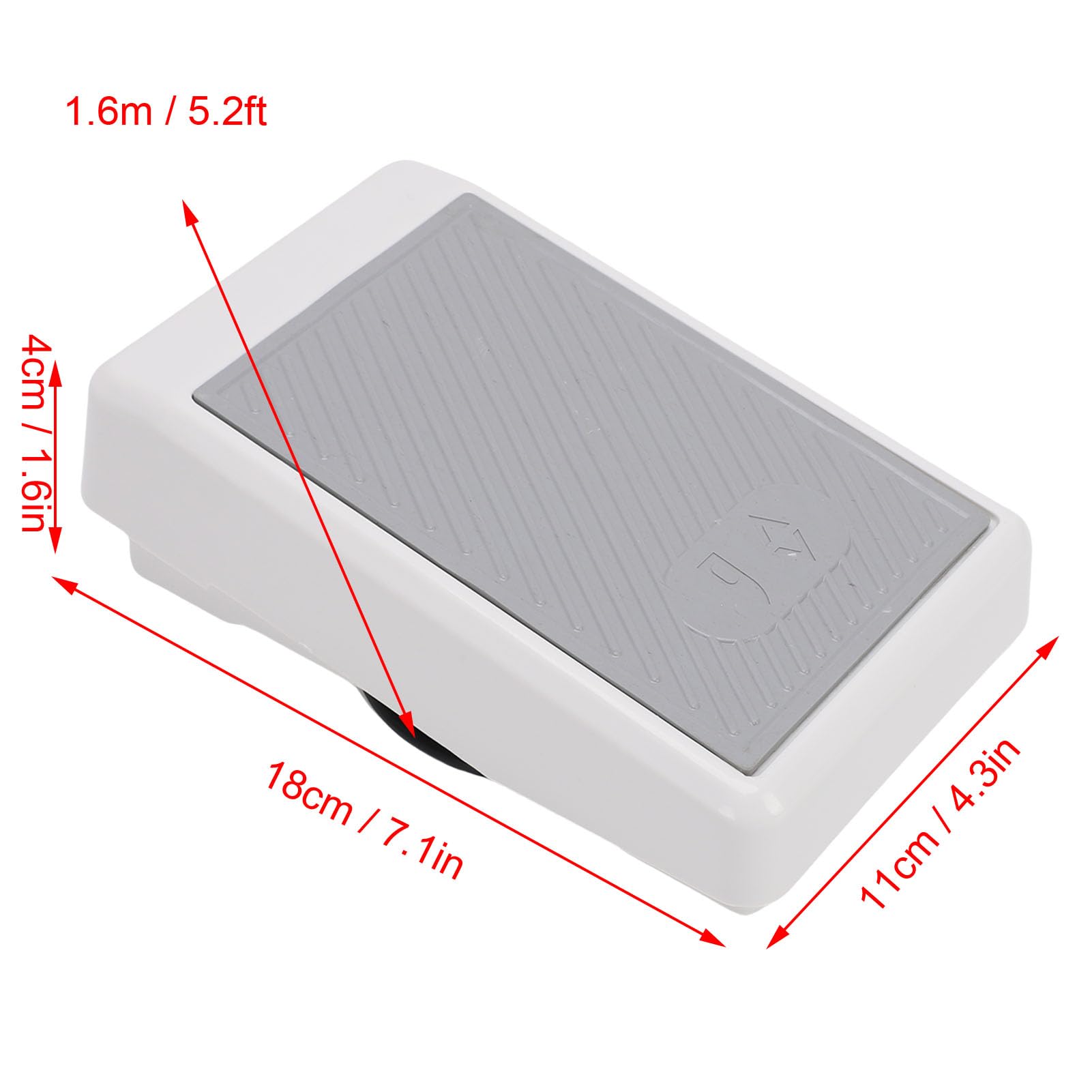 Reemplazo del Pedal de la Máquina de Coser, Control de Plástico