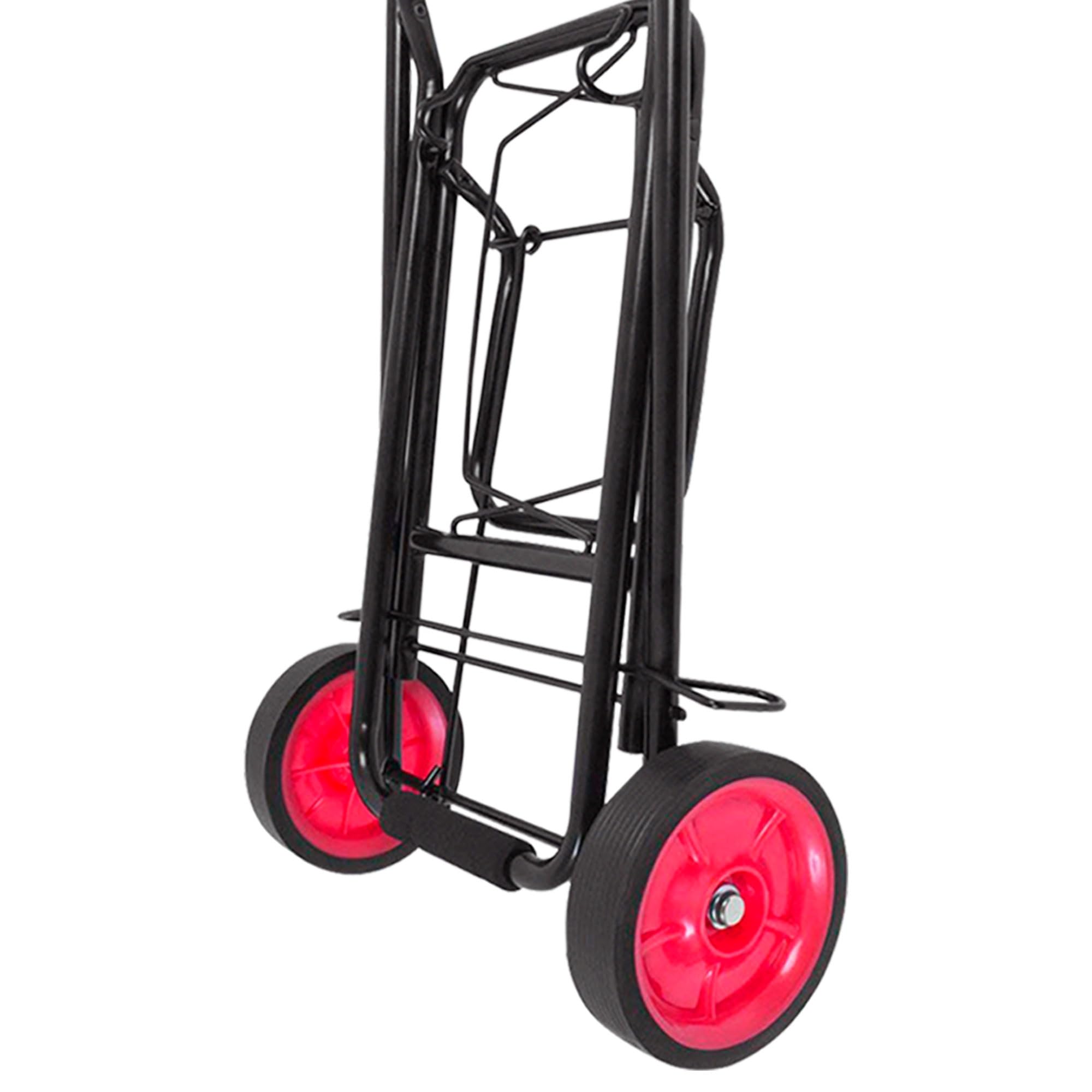 Aktive 62132 Faltbarer Strandwagen Beach, 35 x 45 x 100 cm, Schwarz