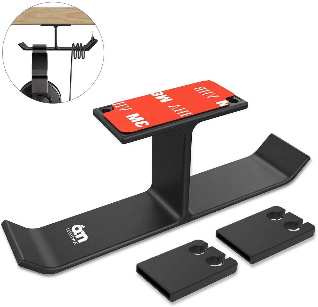 porta cuffie per parete