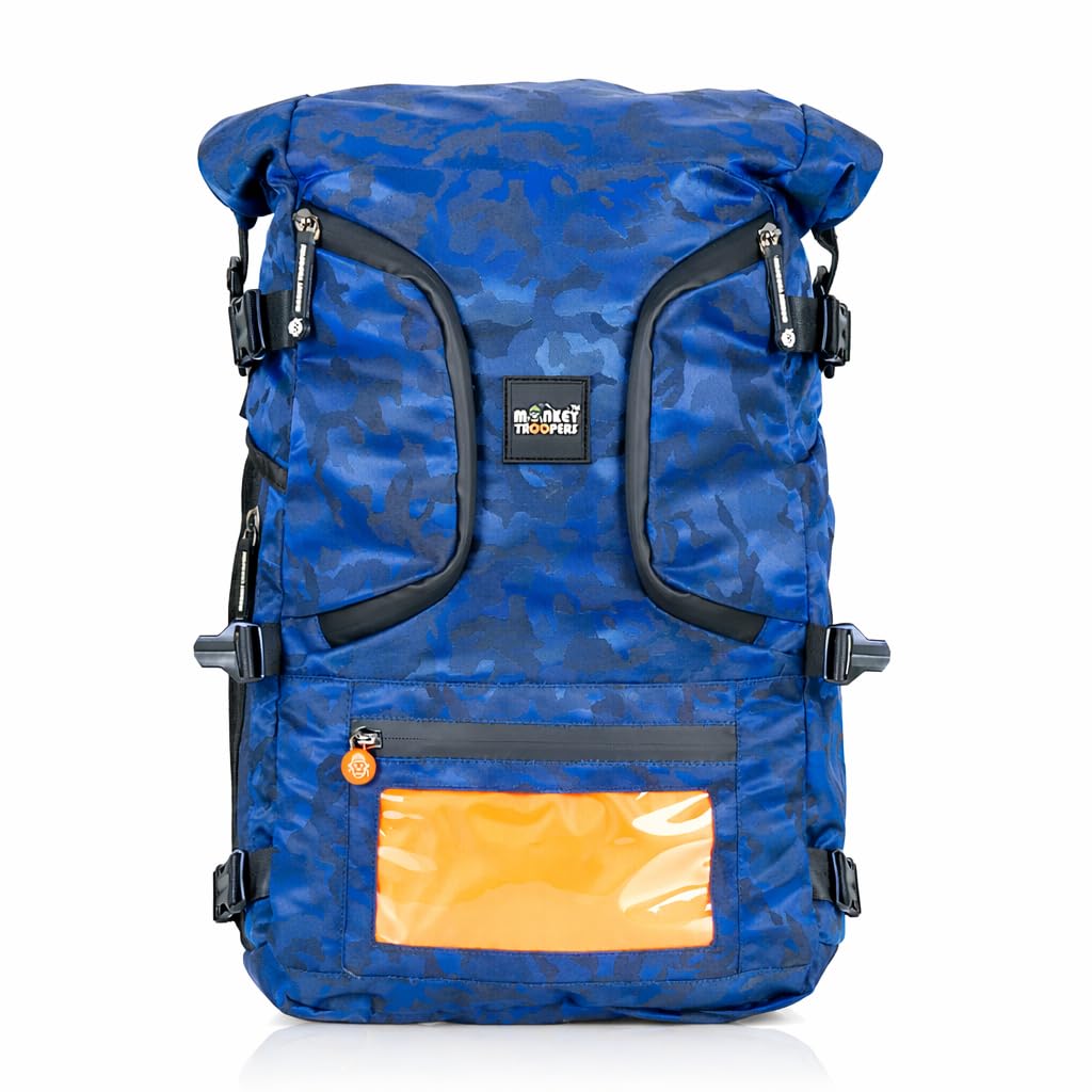 Stormy Backpack Bag, 15-Inch Laptop Compartment, Water Resistant, Magnetic Tank Mount, Touch-Sensitive Navigation Pocket, Travel, Biking, Hiking Backpack For Men & Women-image-16