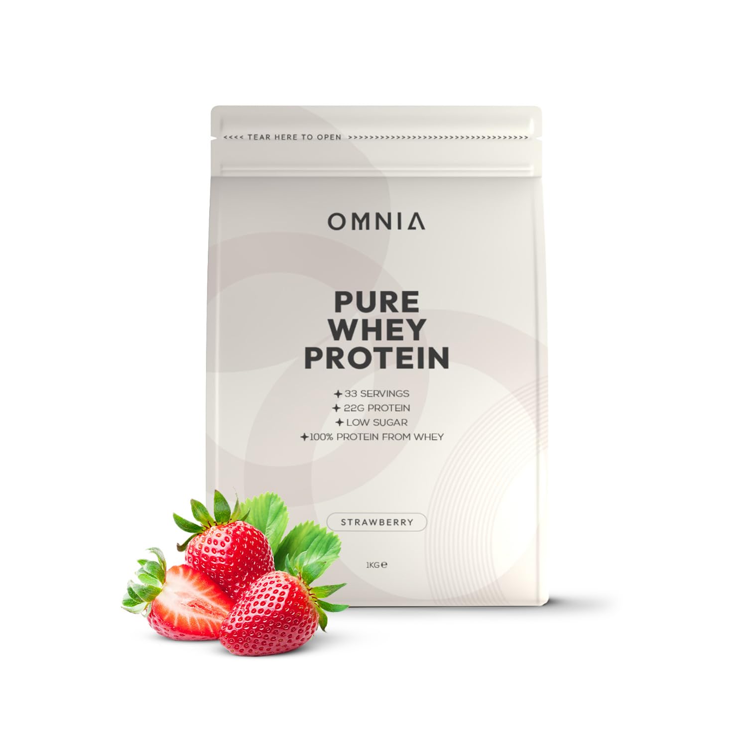 OMNIA Pure Whey Protein Powder