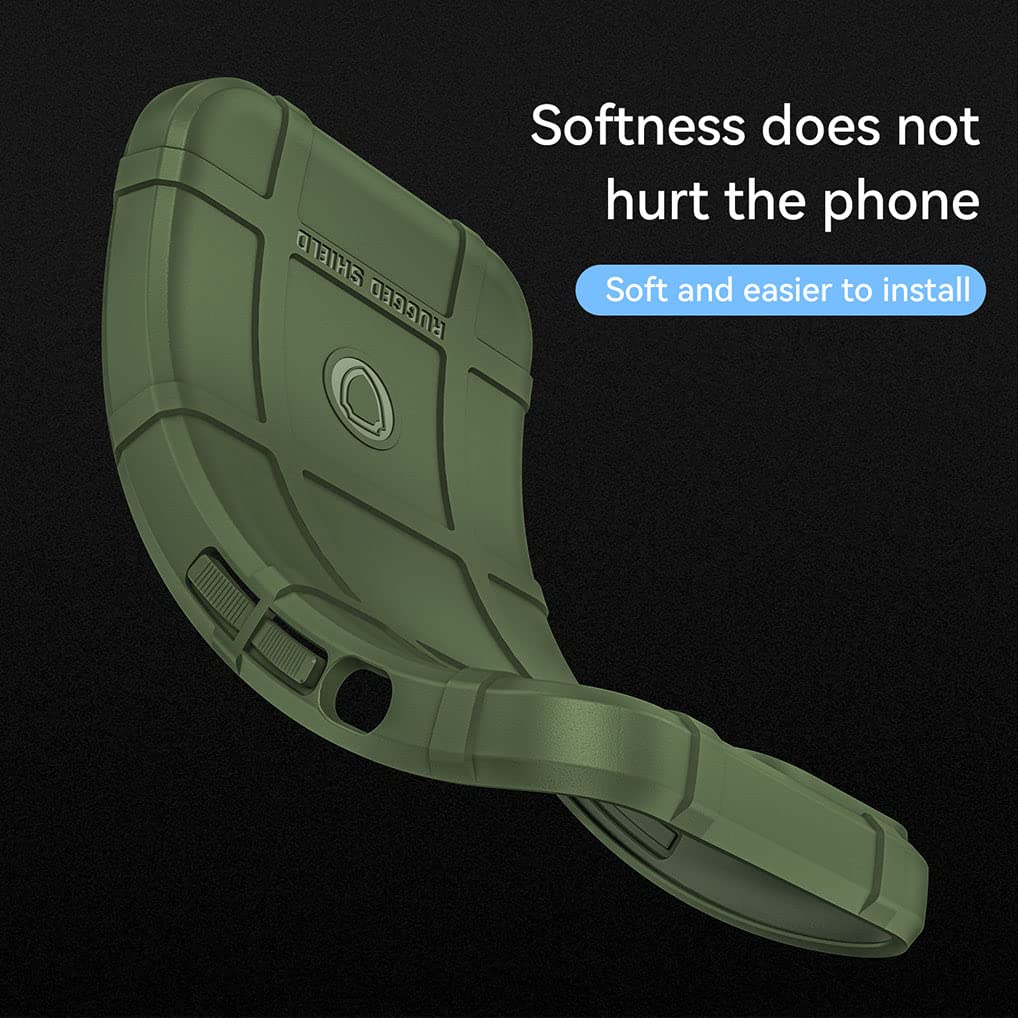 SEAHAI Cover per Xiaomi Redmi Note 11 PRO 5G/4G, [Militare Anti-Caduta] Cornice Paraurti in Silicone Morbido Ultra Sottile Custodia, con Supporto Pieghevole Nascosto Kickstand - Bianca