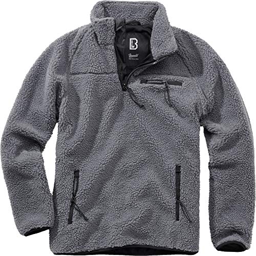 Preisvergleich Produktbild Brandit Teddyfleece Troyer, anthrazit, Größe XL