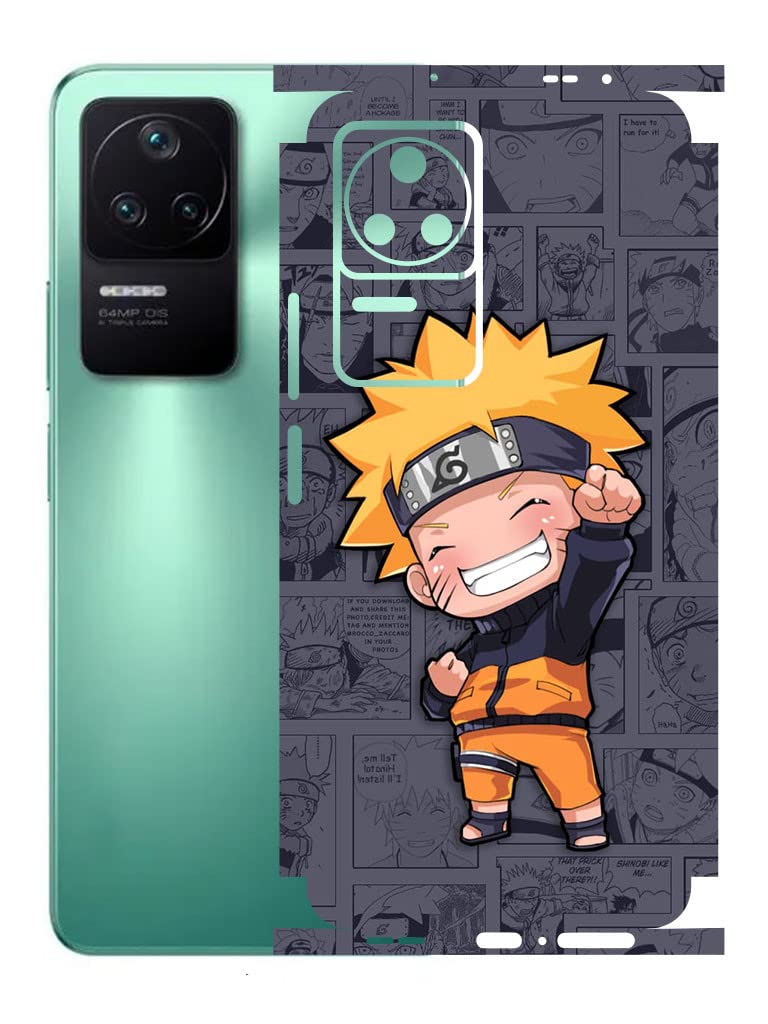 AtOdds - Poco F4 (5G) Mobile Back Skin Rear Screen Guard Protector Film Wrap (Coverage - Back+Camera+Sides) (Naruto) (B0BPJR8KRW) Amazon Price History, Amazon Price Tracker