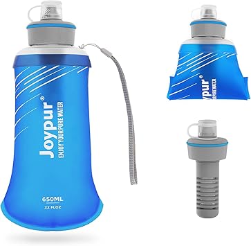 joypur Water Filter Bottle Survival 650ml Collapsible