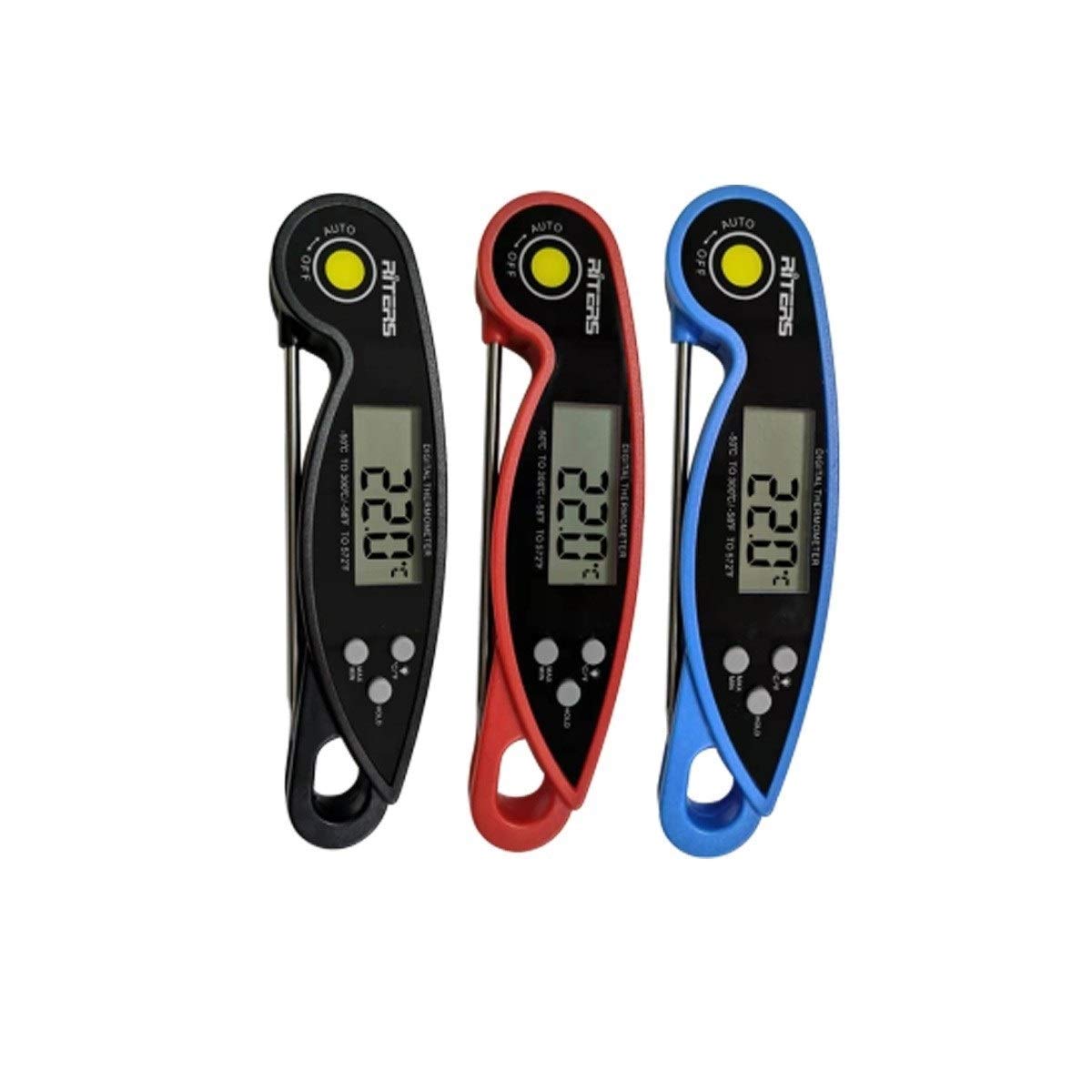 XINGYU Medidor de Temperatura del Agua, Temperatura del Agua del bebé Temperatura de la Leche Tibia Termómetro de Alimentos, medidor de Temperatura del Agua Plegable para pájaros, Alta