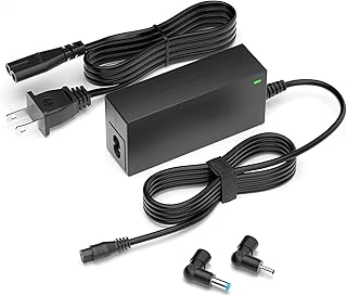 65W 45W Laptop Charger for Acer, 2 in 1 Power Adapter 3.0 * 1.1mm + 5.5 * 1.7mm Tip for Most of Old/New Acer Laptop Series and Acer Monitor