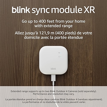 全新Blink Sync Module XR — 全部Blink设备的系统中心