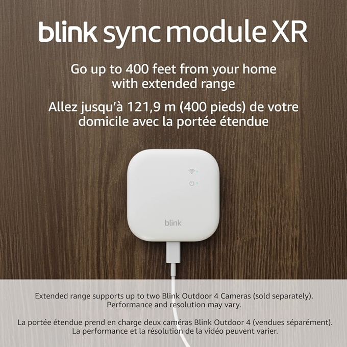 全新Blink Sync Module XR — 全部Blink设备的系统中心