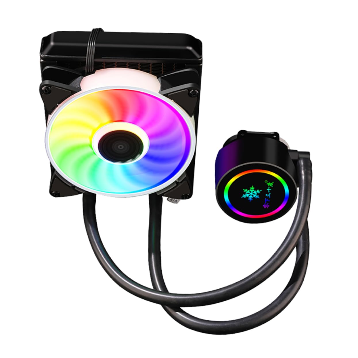 Water Cooled Heat Sink Radiateur CPU Premium pour PC de Jeu Dissipation Thermique et Silencieuse Installation Facile et Durable