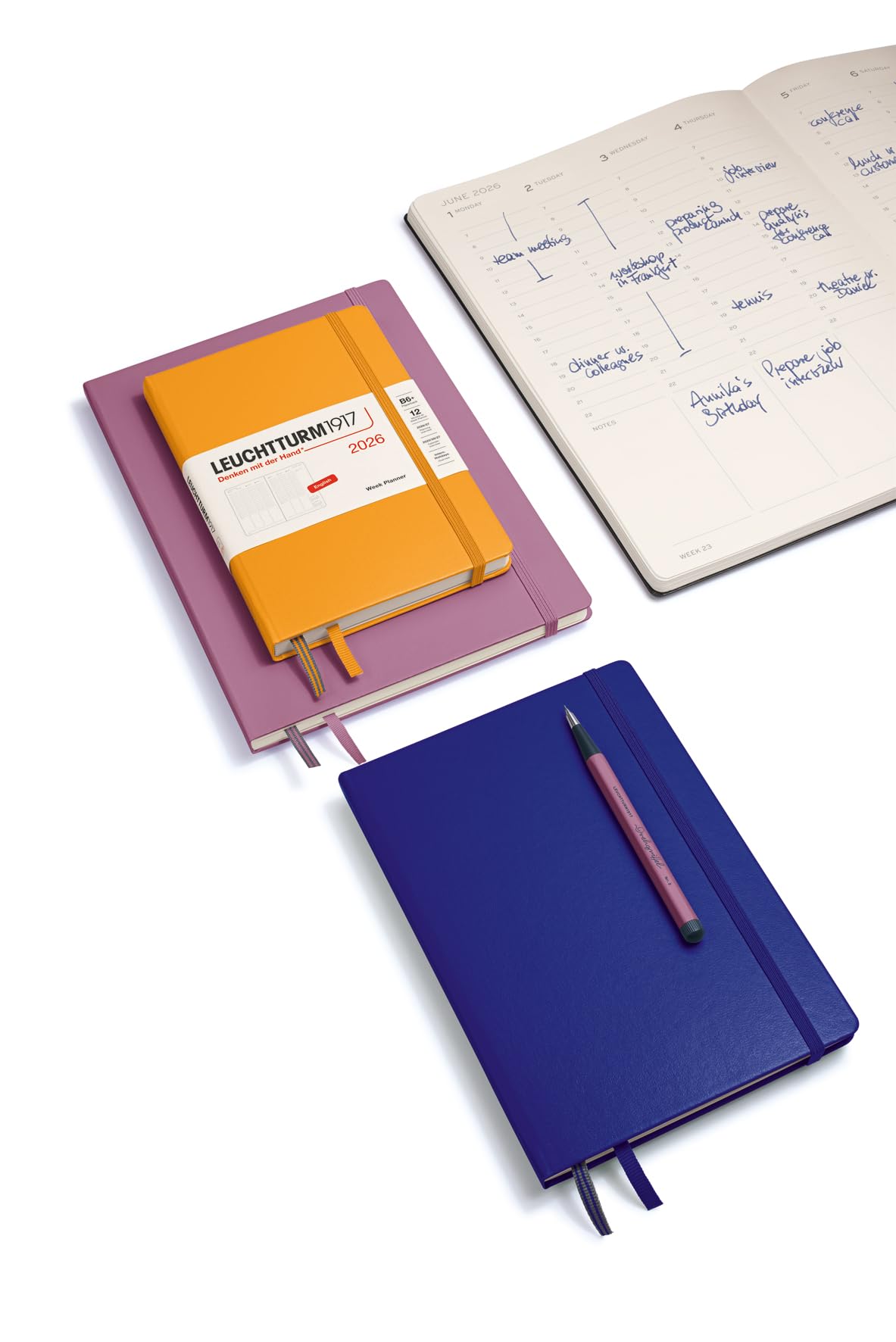 Leuchtturm1917 B5 Composition Notitieboek met harde kaft blanco Forest
